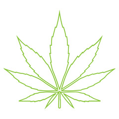 Marijuana cannabis icon