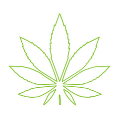 Marijuana cannabis icon