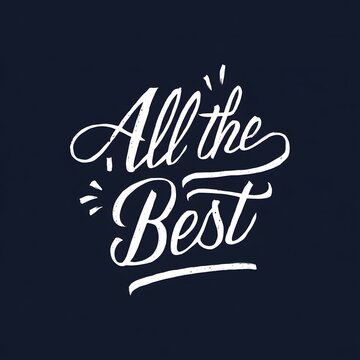 All the best wishes poster