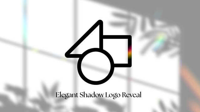 Elegant Shadow Logo Reveal