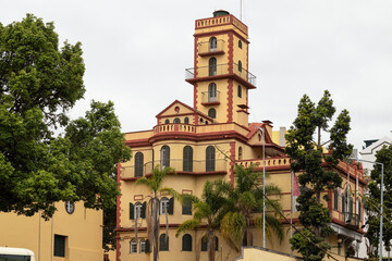 Historic building of the Wine, Embroidery and Crafts Institute of Madeira - IVBAM, in the center of Funchal.