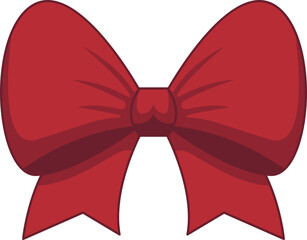 Ribbon Tie Illustration