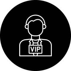 Vip person Icon