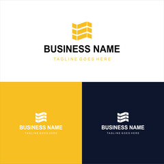 Letter n logo design initial vector monogram icon style template