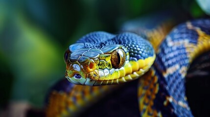 Fototapeta premium Snakes in Their Natural Habitat