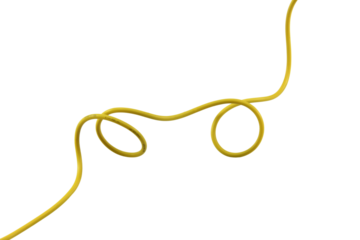 Wire cable of usb and adapter isolated on white background.Electronic Connector.Selection focus.