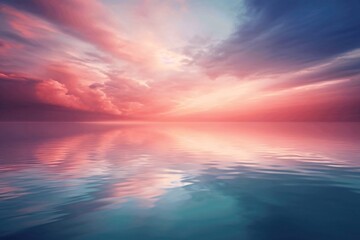 Obraz premium sunrise over the sea