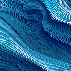 Blue Waves in Motion