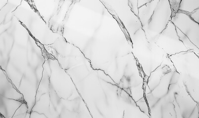 Fototapeta premium realistic front view of a white Statuary Marble slab, featuring clear, delicate veins. The marble should have perfect fittings on all sides, showing its exquisite pattern and texture.