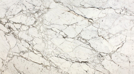 Fototapeta premium realistic front view of a white Statuary Marble slab, featuring clear, delicate veins. The marble should have perfect fittings on all sides, showing its exquisite pattern and texture.