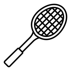 Tennis racket Icon