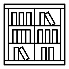 Bookshelf Icon
