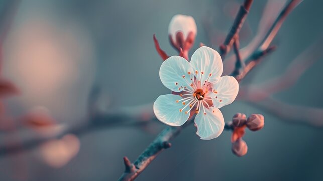 A beautiful blossom adorning the branches