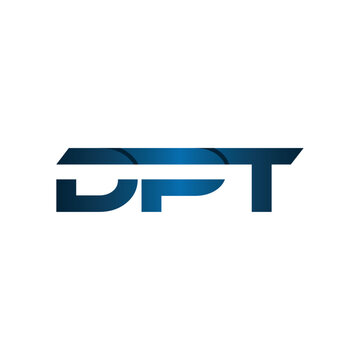 Letter DPT Geometric Business Creative Design Modern Logo