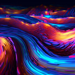 Colorful Abstract Waves