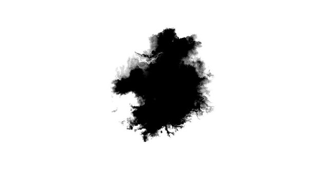 ink transition splatter blot spreading Stunning Chamber Isolating Beautiful Watercolor Drops. stroke ink brush blot, splat, fluid art, overlay, watercolor transition. 4k 3d splatter Editing effect.