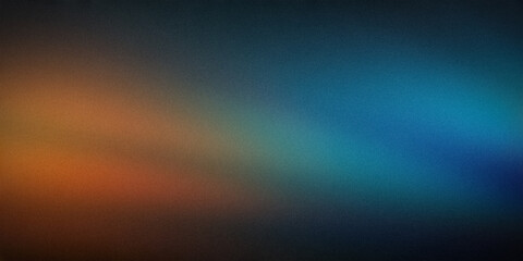 Obraz premium A stunning gradient background blending warm orange hues into cool blue tones, perfect for creative projects, digital art, and modern design applications requiring a dynamic and colorful effect