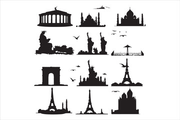 Obraz premium World, Wonders, Travel, Tourism, Global, Landmarks, Famous, Iconic, Monuments, Architecture, Historical, Cultural, Heritage, Sites, Destinations, Adventure, Explore, Discovery, Ancient, Modern, Scenic