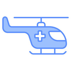 Obraz premium Emergency Helicopter