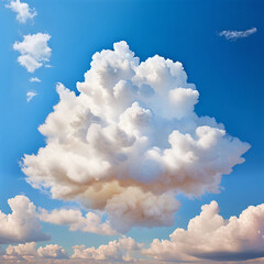 blue sky with clouds