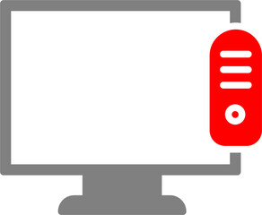 Television Vector Icon