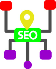 SEO Structure Vector Icon