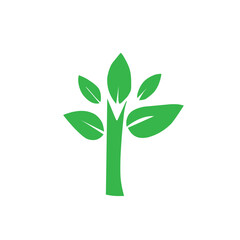Leaf icons set ecology nature element, green leafs, environment and nature eco sign. Leaves on white background. Vector illustration.