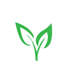 Leaf icons set ecology nature element, green leafs, environment and nature eco sign. Leaves on white background. Vector illustration.