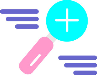 Obraz premium Zoom In Vector Icon