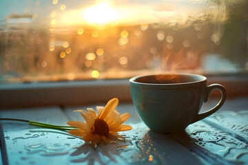  "Morning Brew: A Cup of Positive Vibes"