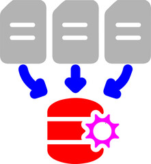 Data Processing Vector Icon