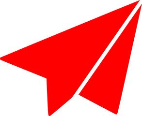 Paper Plane Vector Icon