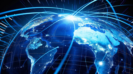 Technology that allows people around the world to connect and communicate with each other.