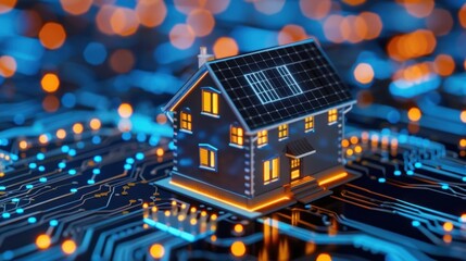 Obraz premium AI-enhanced property management systems optimize maintenance, tenant interactions, and financial reporting. 