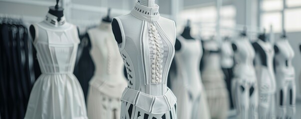 Eco-Friendly Fashion of Tomorrow: Retro-Futuristic Designs with Bio-Engineered Materials