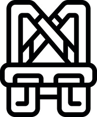 Baby carrier ergonomic design, ensuring comfort and support while carrying a child