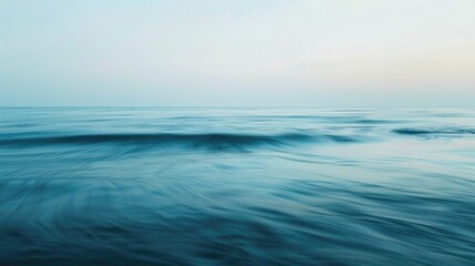 Fototapeta premium Seascape Captured with Extended Exposure