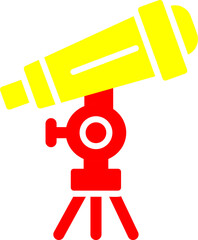 Obraz premium Telescope Vector Icon