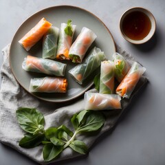 Vietnamese Spring Rolls
(Generative AI)