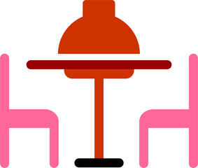 Dinner Table II Vector Icon