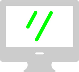 Screen Vector Icon