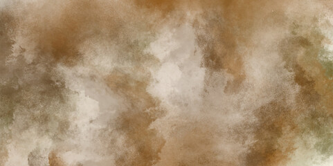 Brown watercolor wallpaper for design painterly vintage canvas background .watercolor old brown background  . Modern contemporary wall art illustration. Colorful artwork for  background.