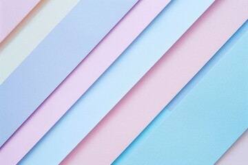 Obraz premium A close-up view of a colorful wall made from stacked papers, suitable for education or creative projects