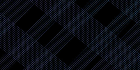 Vector gradient black line pattern Transparent monochrome striped texture, minimal background. Abstract background wave line elegant black striped diagonal line technology concept web texture.