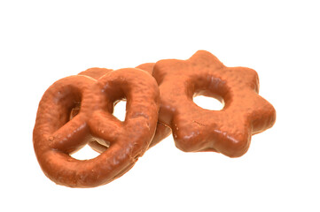 cookies isolated on white background