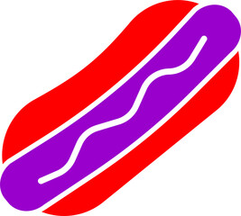 Hotdog Vector Icon