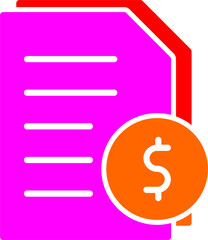 Invoices Vector Icon