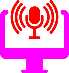 Podcast Vector Icon