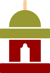 Obraz premium Mimbar Vector Icon