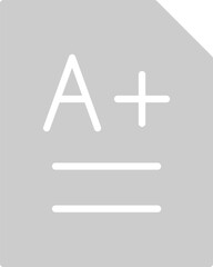 A+ Vector Icon